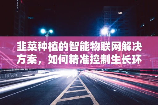 韭菜种植的智能物联网解决方案，如何精准控制生长环境？