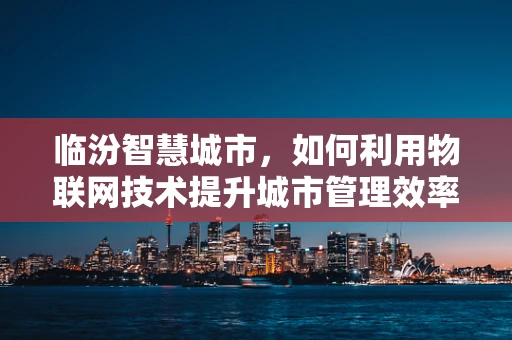 临汾智慧城市，如何利用物联网技术提升城市管理效率？