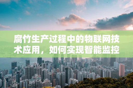 腐竹生产过程中的物联网技术应用，如何实现智能监控与优化？