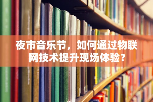 夜市音乐节，如何通过物联网技术提升现场体验？