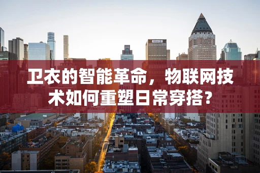 卫衣的智能革命，物联网技术如何重塑日常穿搭？