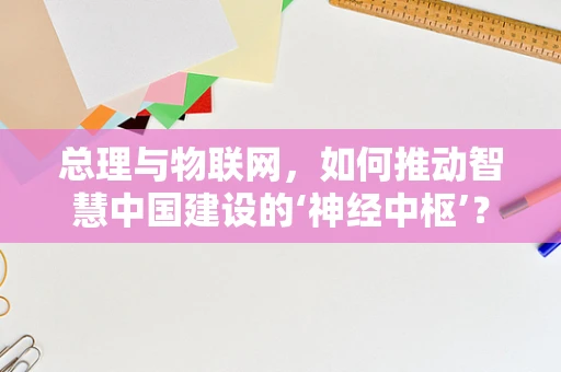 总理与物联网，如何推动智慧中国建设的‘神经中枢’？