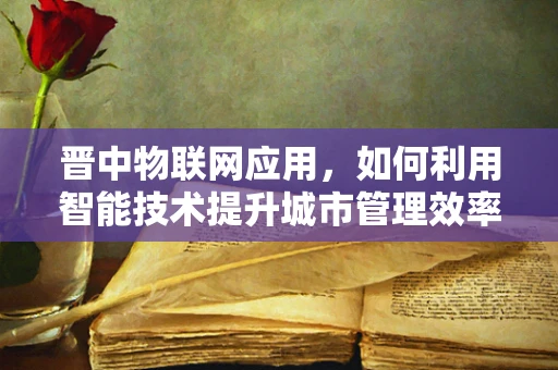 晋中物联网应用，如何利用智能技术提升城市管理效率？