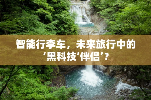 智能行李车，未来旅行中的‘黑科技’伴侣’？