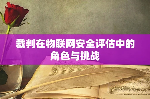 裁判在物联网安全评估中的角色与挑战