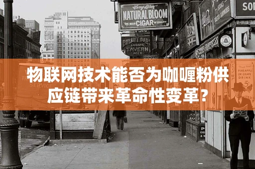 物联网技术能否为咖喱粉供应链带来革命性变革？