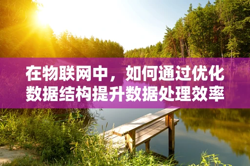 在物联网中，如何通过优化数据结构提升数据处理效率？