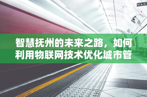 智慧抚州的未来之路，如何利用物联网技术优化城市管理？