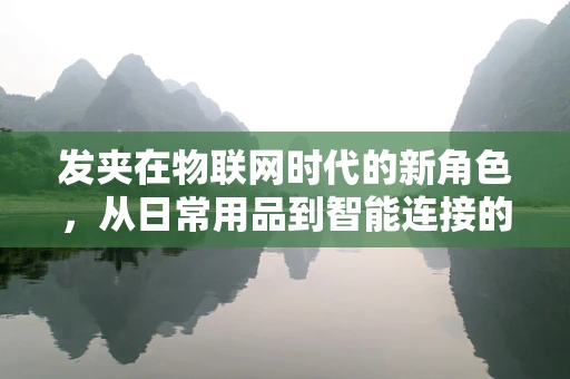 发夹在物联网时代的新角色，从日常用品到智能连接的关键？