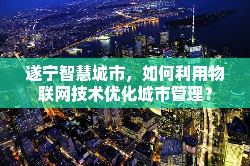 遂宁智慧城市，如何利用物联网技术优化城市管理？