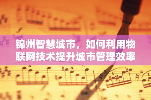 锦州智慧城市，如何利用物联网技术提升城市管理效率？