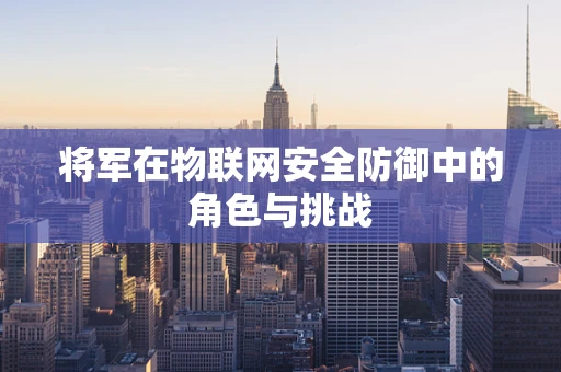 将军在物联网安全防御中的角色与挑战