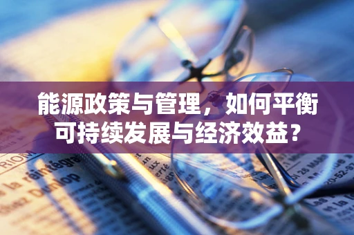 能源政策与管理，如何平衡可持续发展与经济效益？