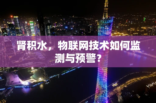 肾积水，物联网技术如何监测与预警？