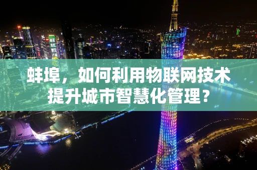 蚌埠，如何利用物联网技术提升城市智慧化管理？
