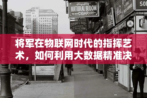 将军在物联网时代的指挥艺术，如何利用大数据精准决策？