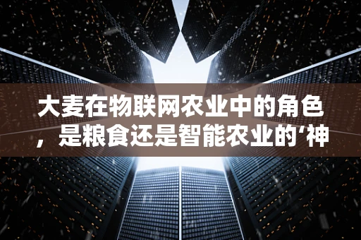 大麦在物联网农业中的角色，是粮食还是智能农业的‘神经元’？