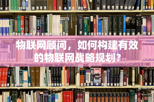 物联网顾问，如何构建有效的物联网战略规划？