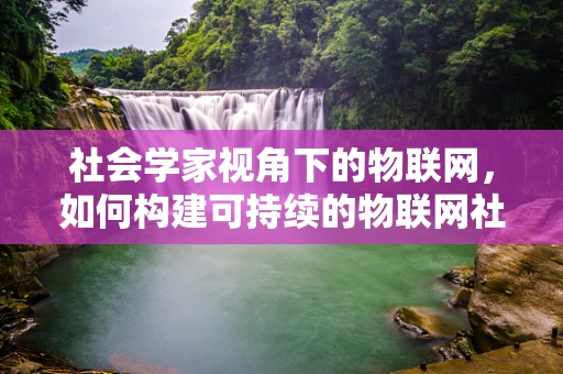 社会学家视角下的物联网，如何构建可持续的物联网社会？