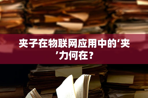 夹子在物联网应用中的‘夹’力何在？