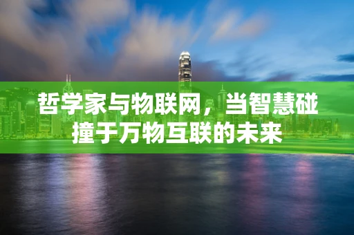 哲学家与物联网，当智慧碰撞于万物互联的未来