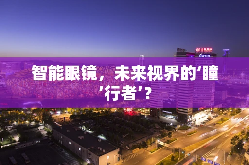 智能眼镜，未来视界的‘瞳’行者’？