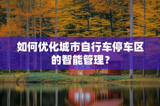 如何优化城市自行车停车区的智能管理？