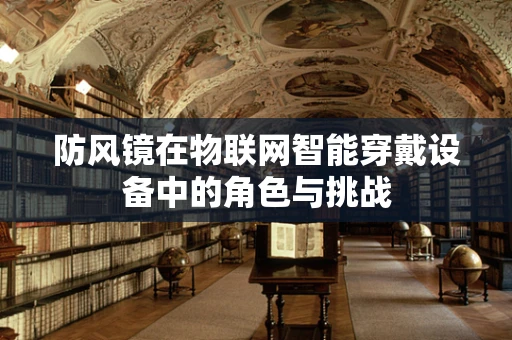 防风镜在物联网智能穿戴设备中的角色与挑战