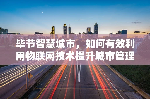 毕节智慧城市，如何有效利用物联网技术提升城市管理效率？