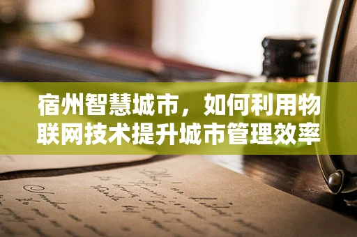宿州智慧城市，如何利用物联网技术提升城市管理效率？