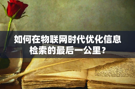 如何在物联网时代优化信息检索的最后一公里？