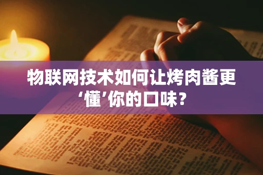 物联网技术如何让烤肉酱更‘懂’你的口味？