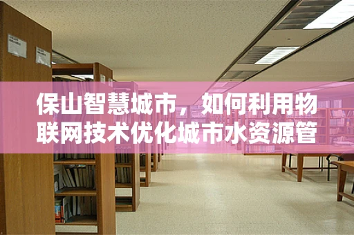 保山智慧城市，如何利用物联网技术优化城市水资源管理？