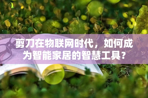 剪刀在物联网时代，如何成为智能家居的智慧工具？