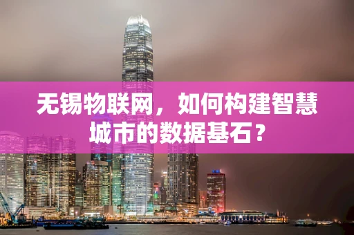 无锡物联网，如何构建智慧城市的数据基石？