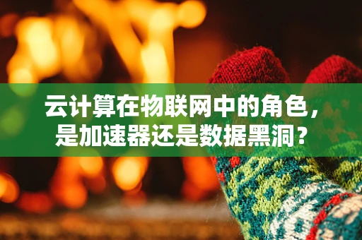 云计算在物联网中的角色，是加速器还是数据黑洞？