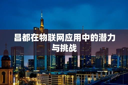 昌都在物联网应用中的潜力与挑战