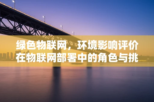 绿色物联网，环境影响评价在物联网部署中的角色与挑战