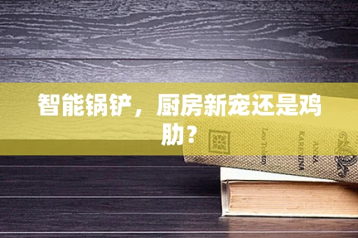 智能锅铲，厨房新宠还是鸡肋？