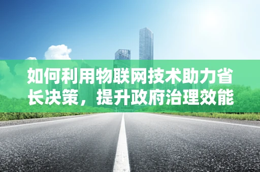 如何利用物联网技术助力省长决策，提升政府治理效能？
