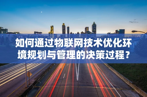 如何通过物联网技术优化环境规划与管理的决策过程？