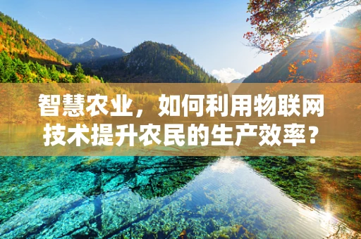智慧农业，如何利用物联网技术提升农民的生产效率？