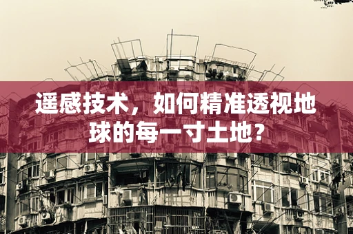 遥感技术，如何精准透视地球的每一寸土地？