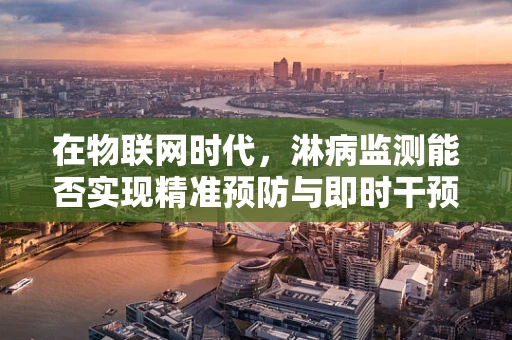 在物联网时代，淋病监测能否实现精准预防与即时干预？