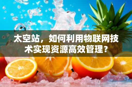 太空站，如何利用物联网技术实现资源高效管理？