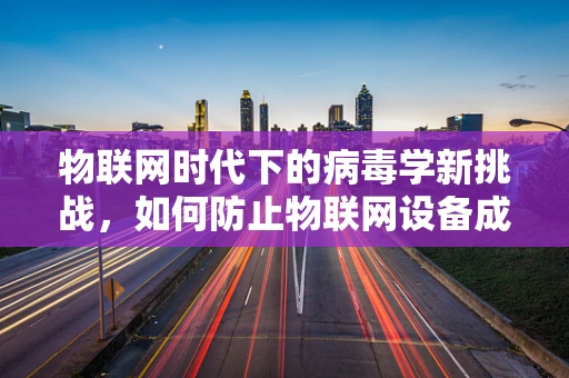 物联网时代下的病毒学新挑战，如何防止物联网设备成为病毒传播的温床？