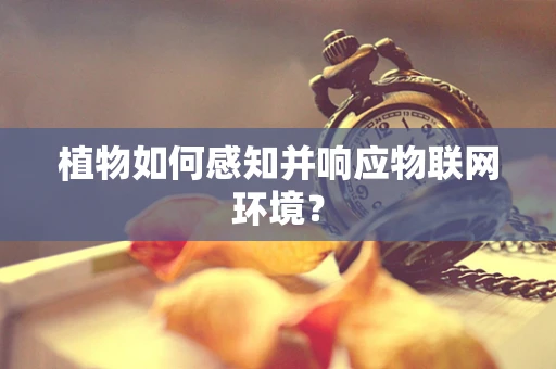 植物如何感知并响应物联网环境？