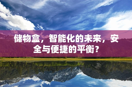 储物盒，智能化的未来，安全与便捷的平衡？