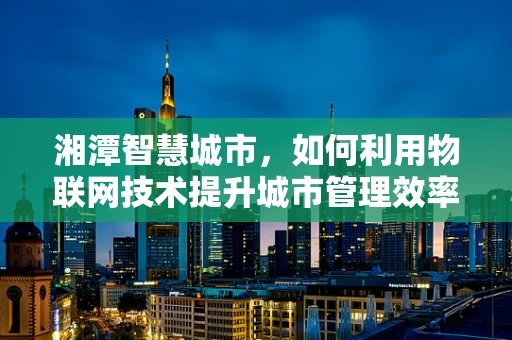 湘潭智慧城市，如何利用物联网技术提升城市管理效率？