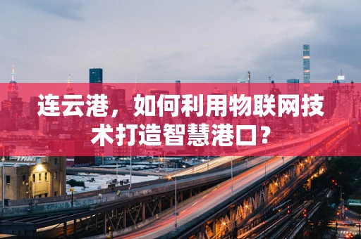 连云港，如何利用物联网技术打造智慧港口？